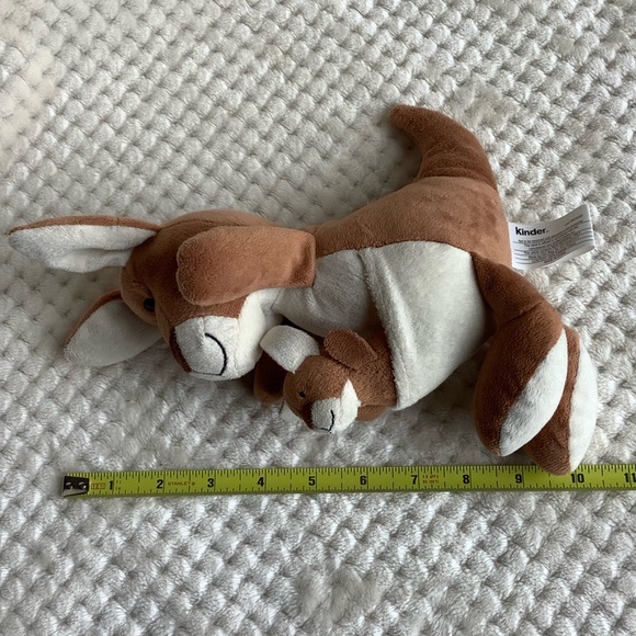 Kinder Surprise Plush Mommy Kangaroo and Baby Stuffed Animal Toy - Picture 10 of 10